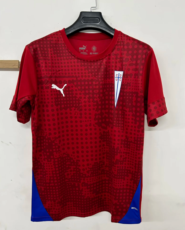 Fan Version 2026-2027 Catholic University Red Soccer Training Jersey Universidad Catolica Football Shirt