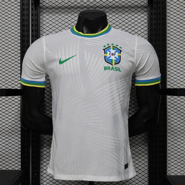 Player Version 2026 Brazil White Special Edition Soccer Jersey Brasil Camisetas de Futbol