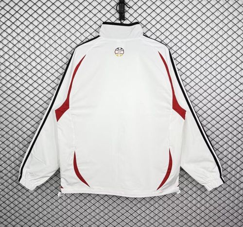 Retro Jacket 2006 Germany White Soccer Windbreaker Jacket Football Jacket