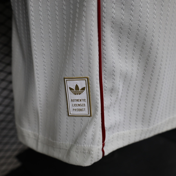 Player Version 2025-2026 Liverpool White Special Edition Soccer Jersey Football Shirt