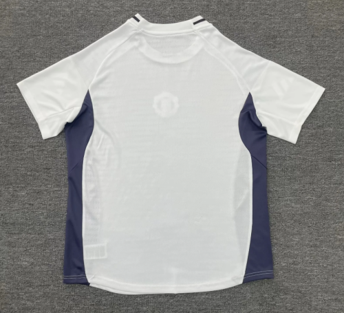 Fan Version 2026-2027 Manchester United White Soccer Training Jersey Football Shirt