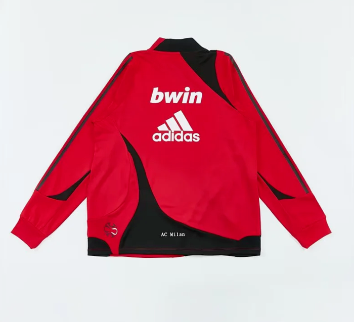 Retro 2007-2008 AC Milan Red Soccer Training Sweater