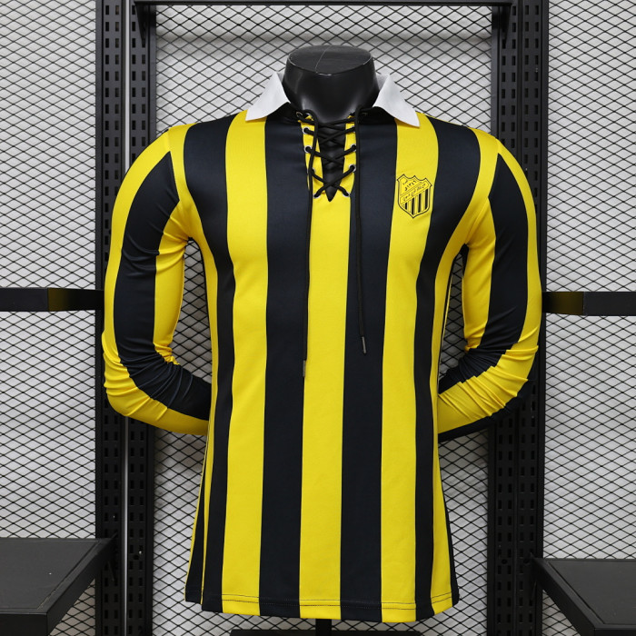 Long Sleeve 2025-2026 Al-Ittihad Yellow Soccer Jersey Football Shirt
