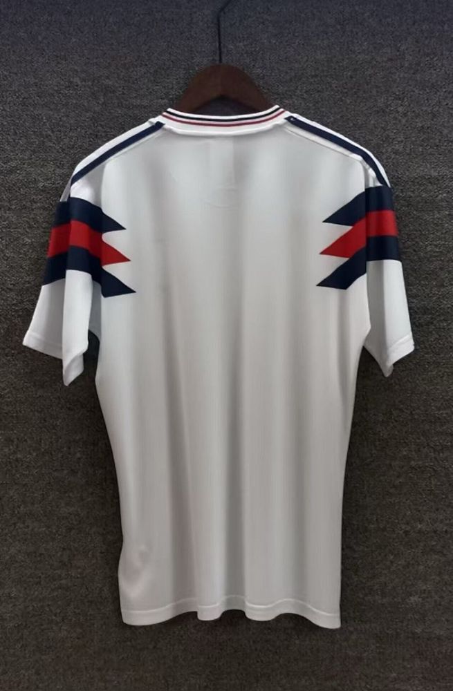 Retro Jersey 1990 England Remake Model Soccer Jersey Vintage Football Shirt