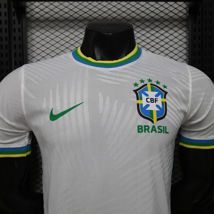 Player Version 2026 Brazil White Special Edition Soccer Jersey Brasil Camisetas de Futbol