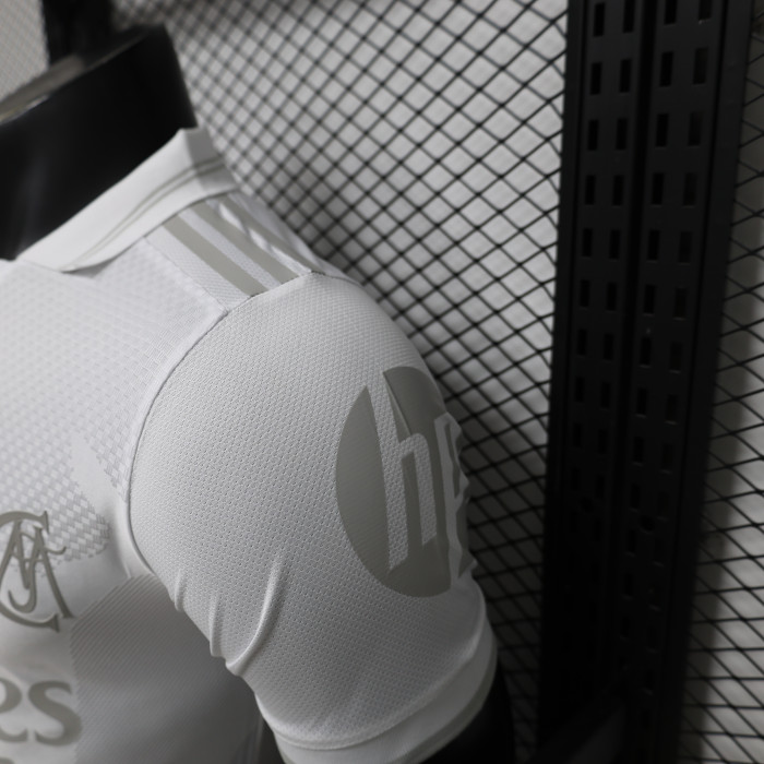 Player Version 2026-2027 Real Madrid 125th Anniversary White Soccer Jersey Real Football Shirt