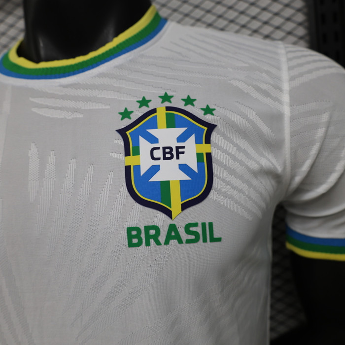 Player Version 2026 Brazil White Special Edition Soccer Jersey Brasil Camisetas de Futbol