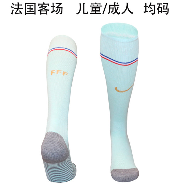 Youth/Adult 2026 World Cup France Away Soccer Socks Football Socks