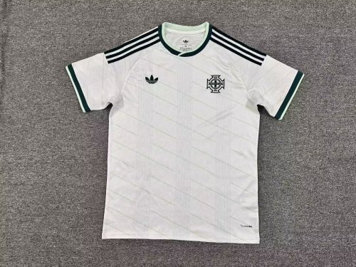 Fan Version Northern Ireland 2026 Away White Soccer Jersey Football Shirt