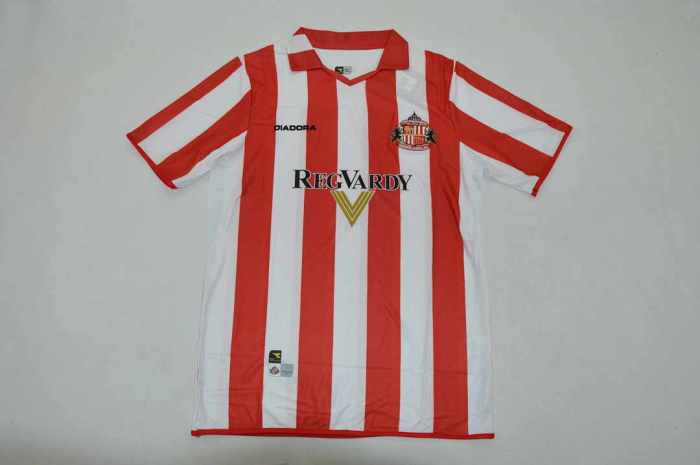Retro Jersey 2004-2005 Sunderland MARCUS STEWART 10 Home Soccer Jersey Vintage Football Shirt