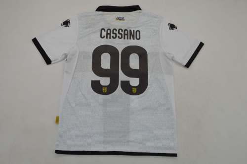 Retro Jersey 2012-2013 Parma CASSANO 99  Home Soccer Jersey Vintage Football Shirt