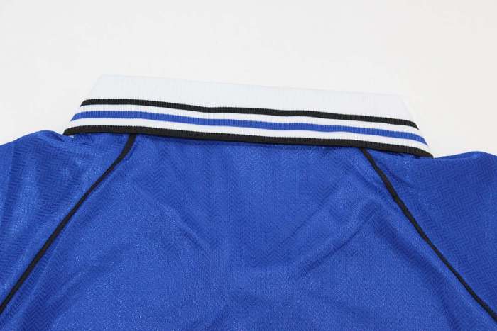 Retro Jersey 1998-2000 Schalke 04 NEMEC 20 Home Soccer Jersey Vintage Football Shirt