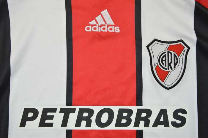 Retro Jersey 2007-2008 River Plate ORTEGA 10 Away Soccer Jersey Vintage Football Shirt