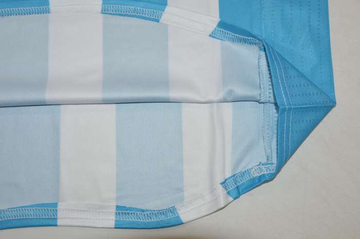 Retro Jersey 2001-2002 Argentina Racing Club 19 Home Soccer Jersey Vintage Football Shirt