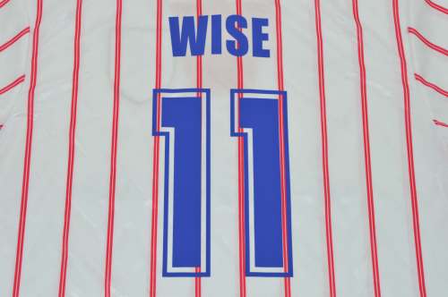 Retro Jersey 1992-1994 Chelsea WISE 11 Away Soccer Jersey Vintage Football Shirt