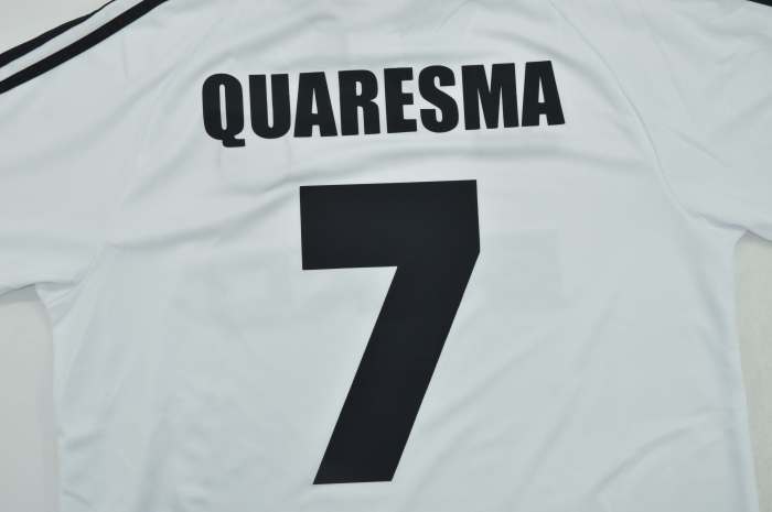 Retro Jersey 1996-1997 Besiktas QUARESMA 7 Home Soccer Jersey Vintage Beşiktaş Football Shirt