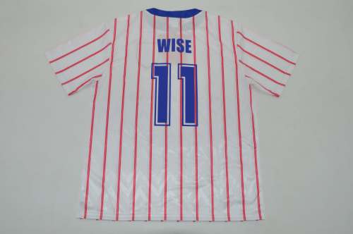 Retro Jersey 1992-1994 Chelsea WISE 11 Away Soccer Jersey Vintage Football Shirt
