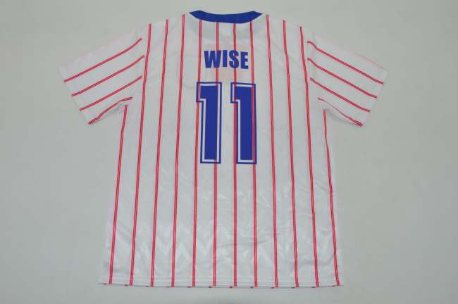 Retro Jersey 1992-1994 Chelsea WISE 11 Away Soccer Jersey Vintage Football Shirt