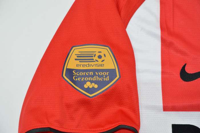 with Eredivise Patch Retro Jersey 2009-2010 PSV Eindhoven MENDEZ 8 Home Soccer Jersey Vintage Football Shirt