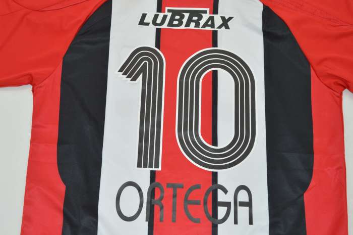Retro Jersey 2007-2008 River Plate ORTEGA 10 Away Soccer Jersey Vintage Football Shirt