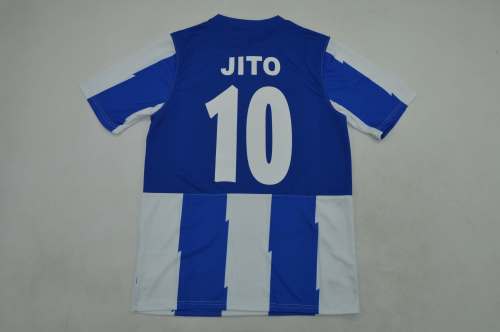 Retro Jersey 2011-2012 Deportivo Alaves JITO 10 Home Soccer Jersey Vintage Football Shirt