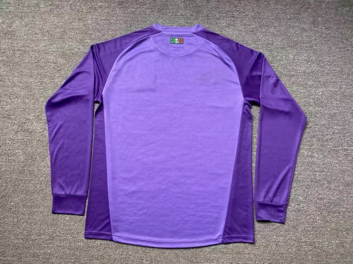 Long Sleeve Fan Version 2026 Mexico Purple Goalkeeper Soccer Jersey Football Shirt