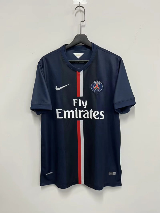Retro Jersey 2014-2015 PSG Home Soccer Jersey Vintage Paris Football Shirt
