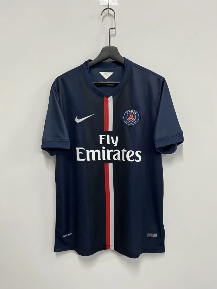 Retro Jersey 2014-2015 PSG Home Soccer Jersey Vintage Paris Football Shirt