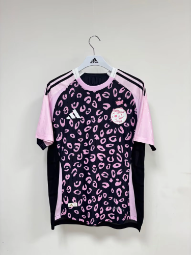 Fans Version 2026 Algeria Black/Pink Soccer Training Jersey Football Shirt