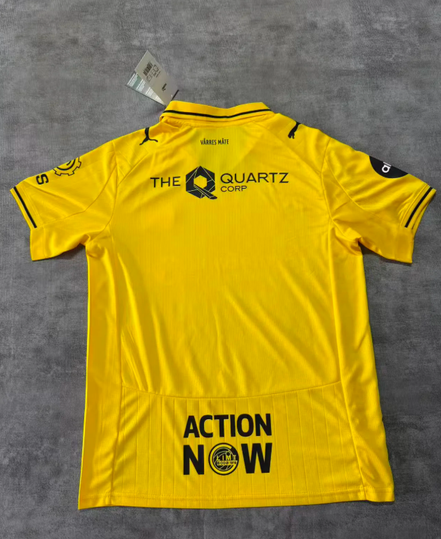 Fan Version 2025-2026 FK Bodø/Glimt Home Soccer Jersey Football Shirt