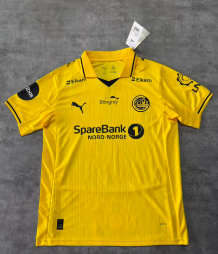 Fan Version 2025-2026 FK Bodø/Glimt Home Soccer Jersey Football Shirt