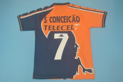 Retro Jersey 1997-1999 Porto S.CONCEICAO 7 Away Soccer Jersey Vintage Football Shirt