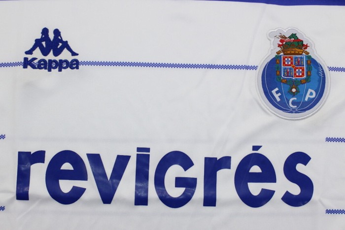Retro Shirt 1985-1986 Porto FUTRE 10 Away White Vintage Soccer Jersey