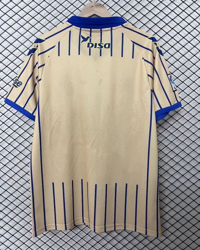 with LFP Patch Fan Version 2025-2026 Las Palmas Retro Model Soccer Jersey Football Shirt