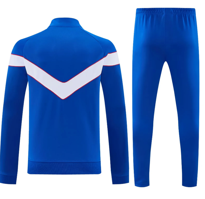 2026-2027 Chelsea Blue/White Windbreaker Jacket Football Jacket and Pants