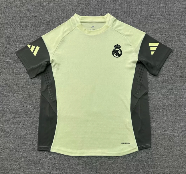 Player Version 2026-2027 Real Madrid Green Soccer Training Jersey Real Football Shirt
