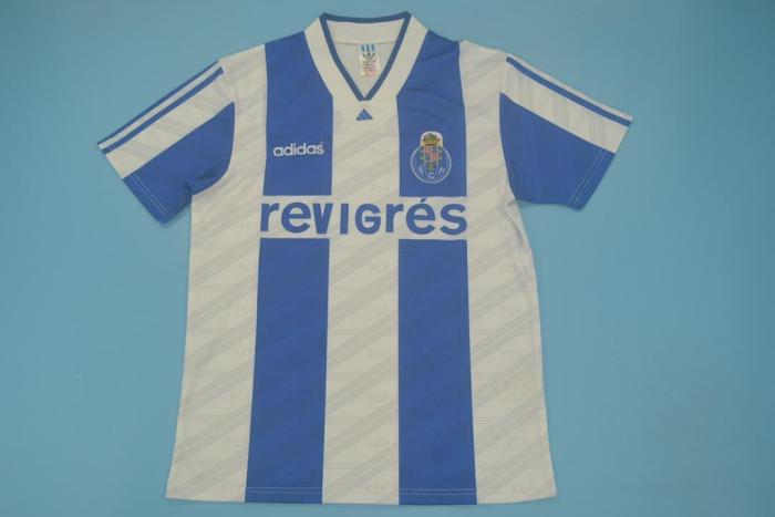 Retro Jersey 1994-1995 Porto 9 Home Soccer Jersey Vintage Football Shirt