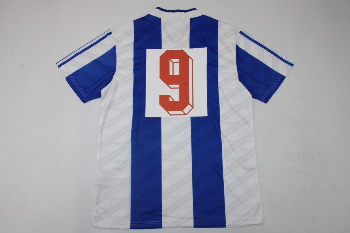 Retro Jersey 1994-1995 Porto 9 Home Soccer Jersey Vintage Football Shirt