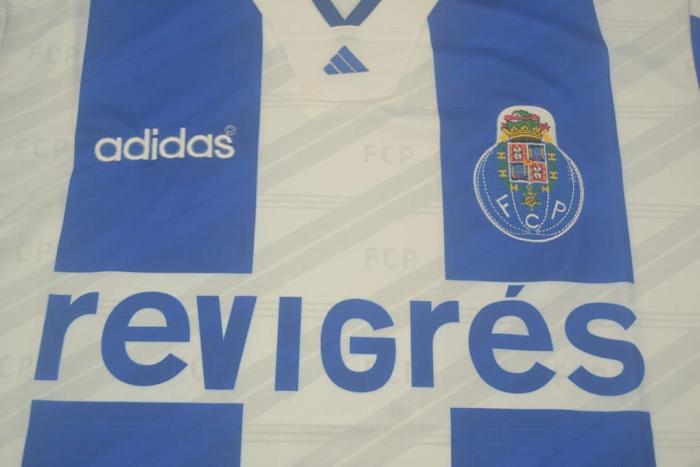 Retro Jersey 1994-1995 Porto 9 Home Soccer Jersey Vintage Football Shirt
