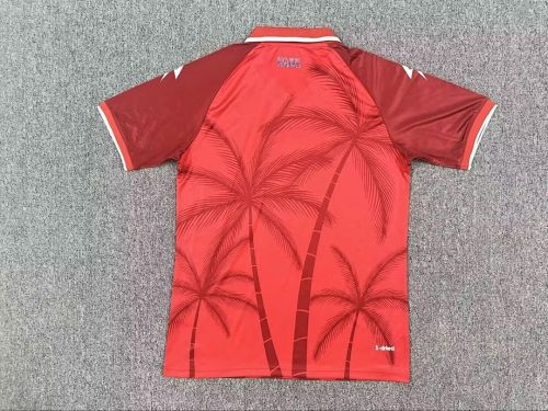 Fan Version 2026-2027 Haiti Third Away Red Soccer Jersey Football Shirt
