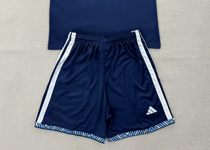 Fan Version 2025-2026 Vancouver Whitecaps Away Dark Blue Soccer Shorts Football Shorts
