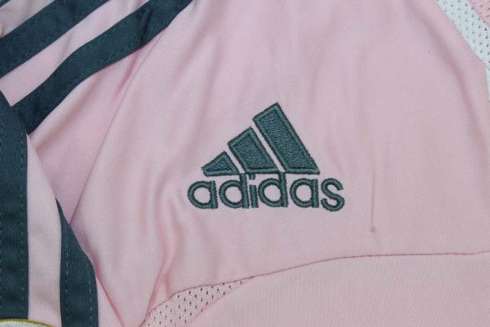 with Patch Retro Jersey 2007-2008 SL Benfica SEPSI 33 Away Pink Soccer Jersey Vintage Football Shirt