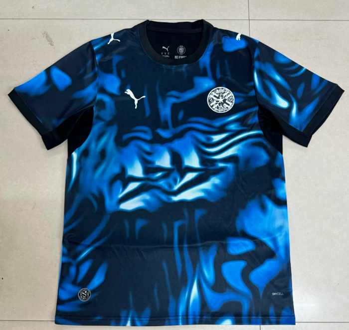 Fans Version 2026 Paraguay Away Blue Soccer Jersey Football Shirt