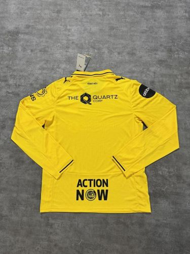 Long Sleeve Fan Version 2026-2027 FK Bodø/Glimt Home Soccer Jersey Football Shirt