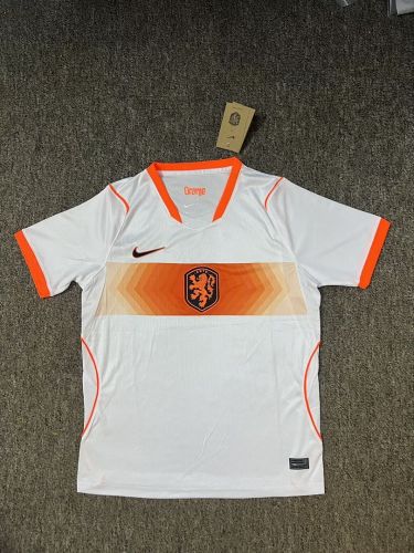 Fan Version 2026 Netherlands Away White Soccer Jersey Holland Football Shirt