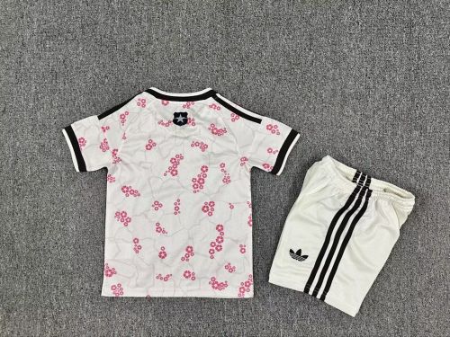 Youth Uniform Kids Kit 2026 Chile Away Soccer Jersey Shorts Child Football Set