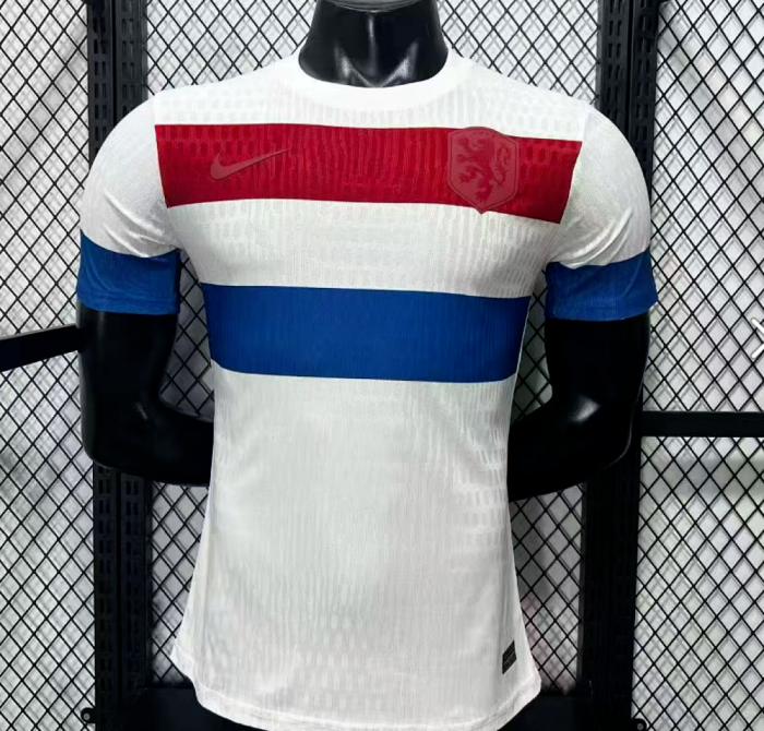 Player Version 2026 World Cup Netherlands White/Red/Blue Soccer Jersey Holland Football Shirt