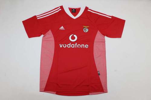 Retro Jersey 2002-2003 SL Benfica NICOTINA 10 Home Soccer Jersey Vintage Football Shirt