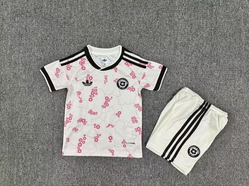 Youth Uniform Kids Kit 2026 Chile Away Soccer Jersey Shorts Child Football Set