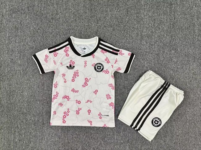 Youth Uniform Kids Kit 2026 Chile Away Soccer Jersey Shorts Child Football Set